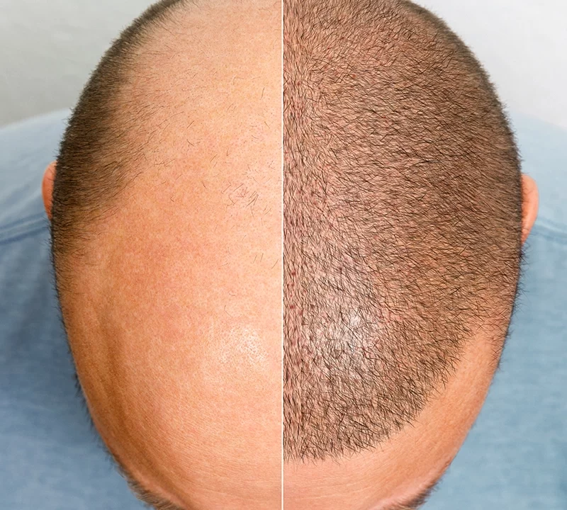 Scalp Micropigmentation Treatment at AAYNA Clinic