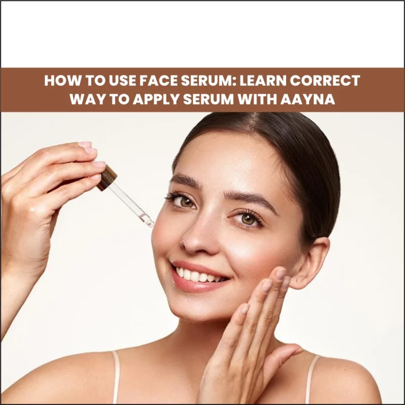 How to Use Face Serum