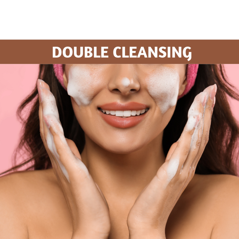 Double cleansing